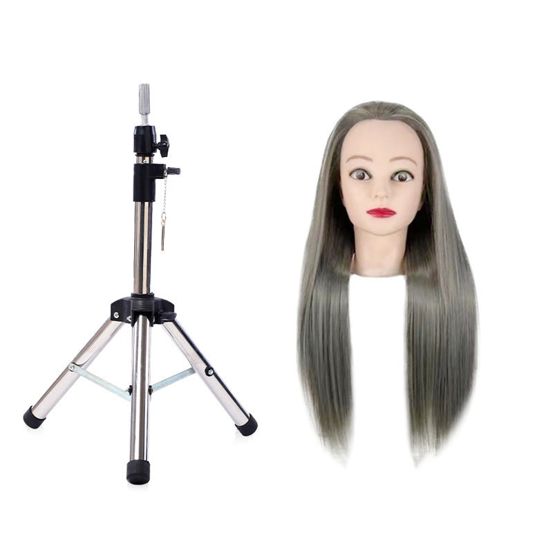 High Simulation Head Hairdressing Beginner Practice Model Barber Other Wig