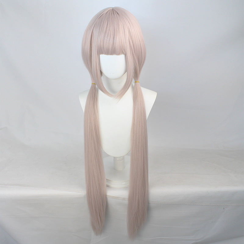 Tied Shape Double Ponytail Cartoon Long Cos Wig