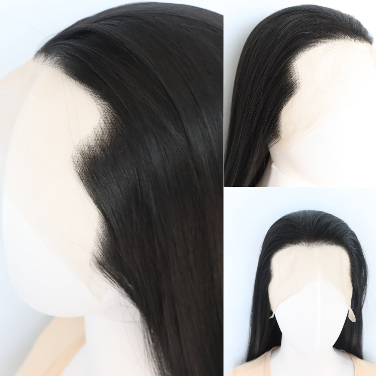 Cool Cow Universal Front Hand Crochet Lace Ancient Style Outfit Long Straight Wig