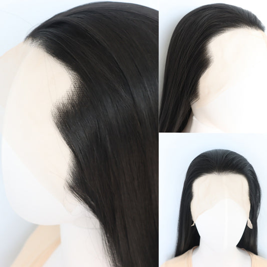 Cool Cow Universal Front Hand Crochet Lace Ancient Style Outfit Long Straight Wig