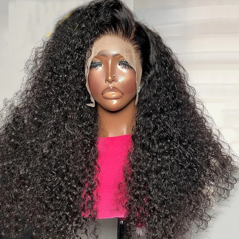 Front Lace Small Roll Sheath African Wig Long Curls