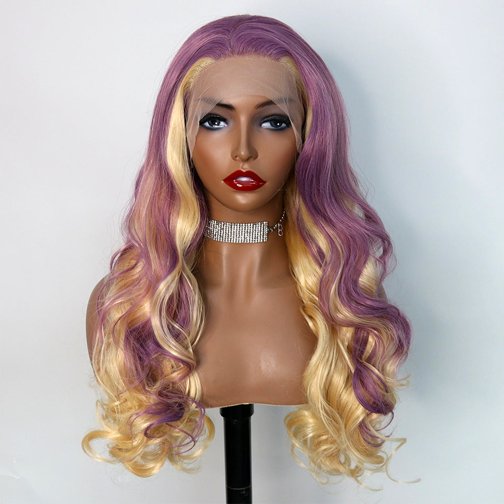 Clearance Sample Fiber Chemical Front Lace Long Straight Wig