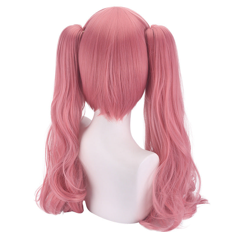 One Piece Princess Ghost Pink Double Cos Wig