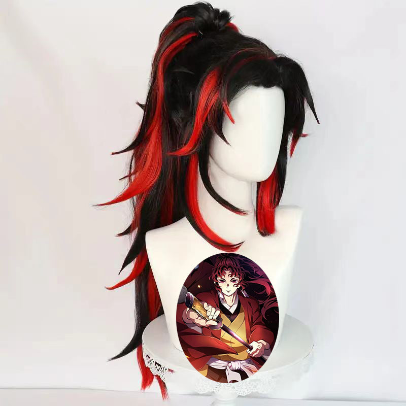 Blade Long Hair Jaws Clamp High Ponytail Cos Wig