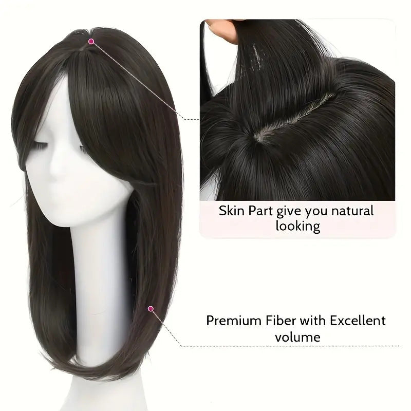 Cover Gray Hair Invisible Seamless Hairpiece Piece Chemical Fiber Bangs Other Wig
