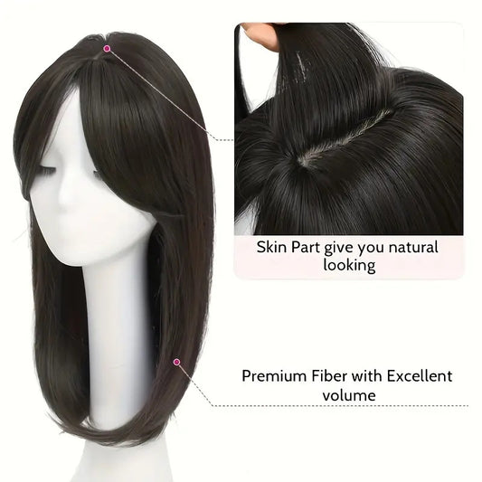 Cover Gray Hair Invisible Seamless Hairpiece Piece Chemical Fiber Bangs Other Wig
