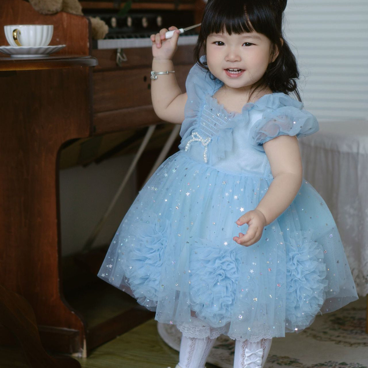 Children's Size Clearance Lolita Princess Tulle Tutu Banquet Children's Dress