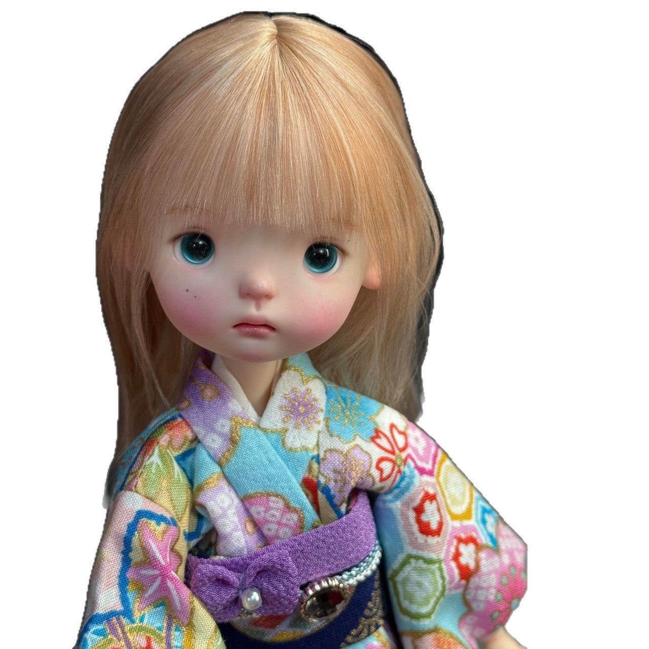 Spring Hair Long Straight Can Be Trim Shape Cos Wig