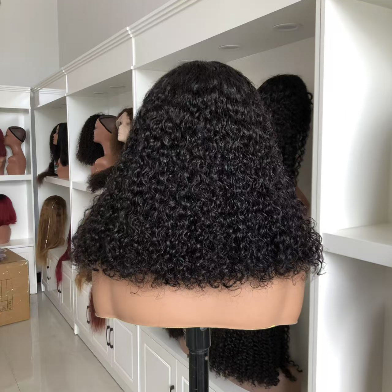 New Beautiful Glamorous Charming Elegant Human Real Hair Wig