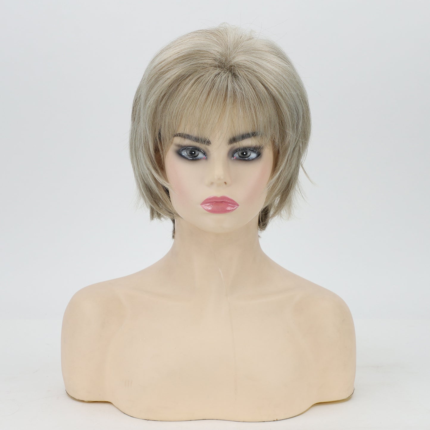 Trendy Women's Fiber Fashion Synthetic Wigs Wig Short Straight Hair