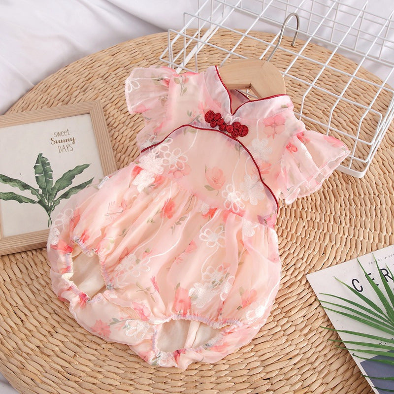 Born Clothes Summer Short Sleeve Rompers Jumpsuit, Climbing Suit