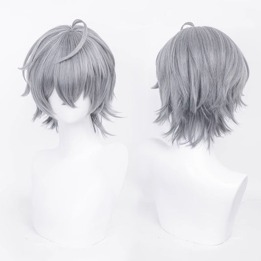 Cardamom District Zero Male Master Rope Props Gray Cos Wig