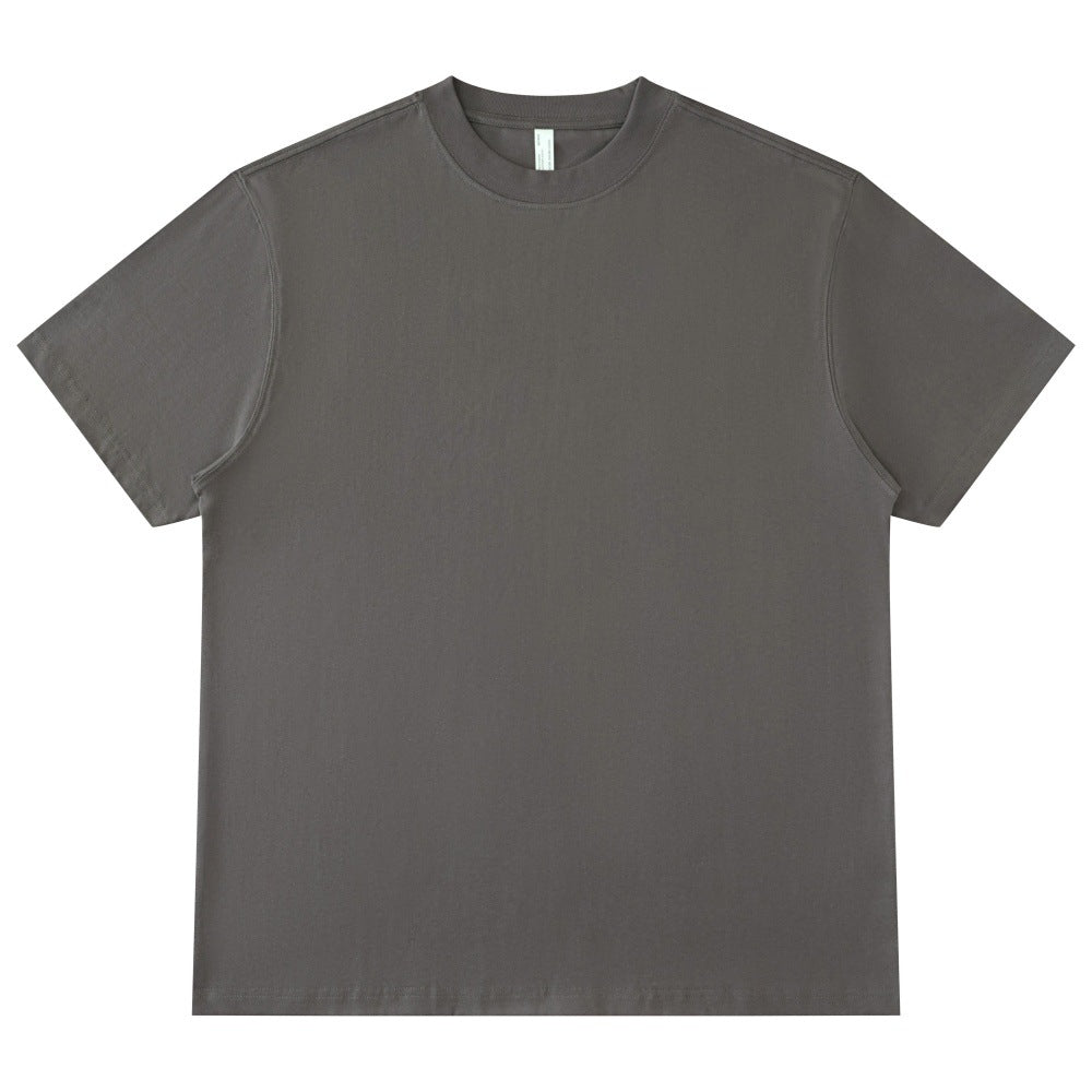 Children's Green Couple Cotton Wide American Short Sleeved Business Attire Children's T-shirt