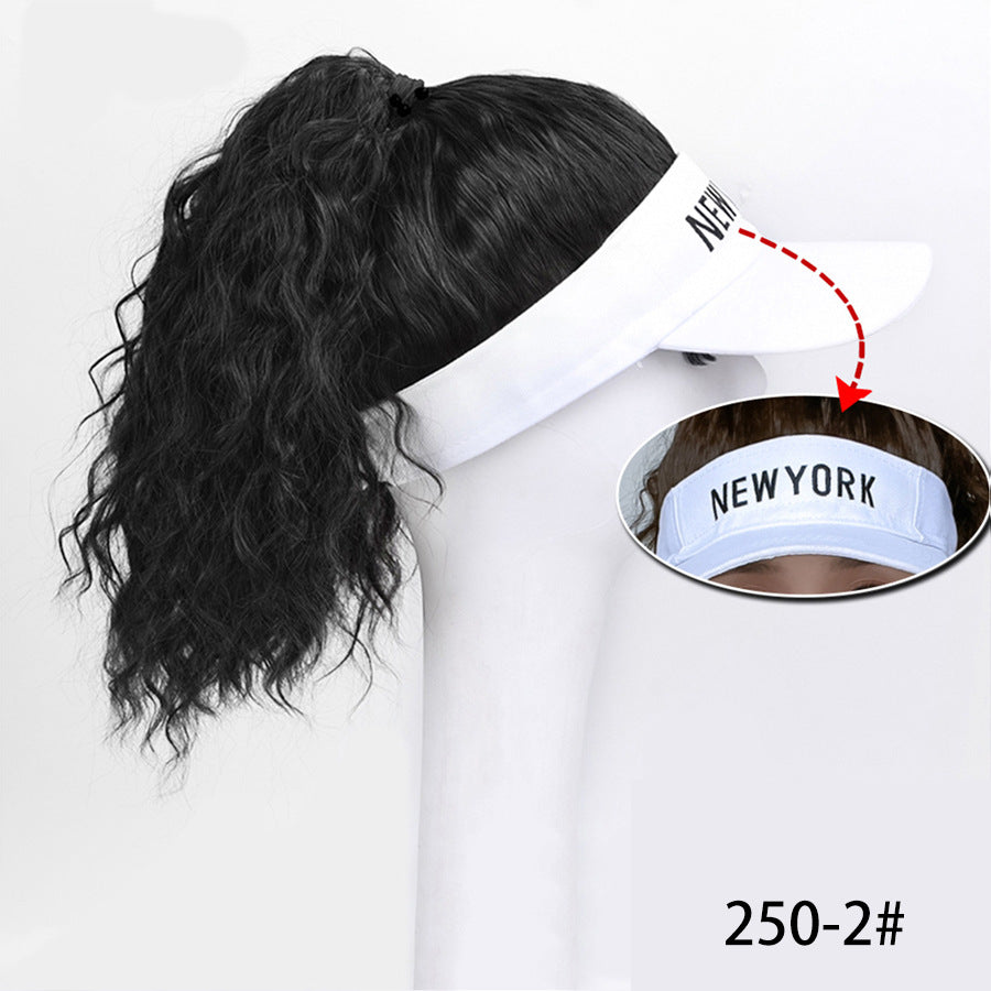 Integrated Fashion Summer Sun Ponytail Female Korean Other Wig