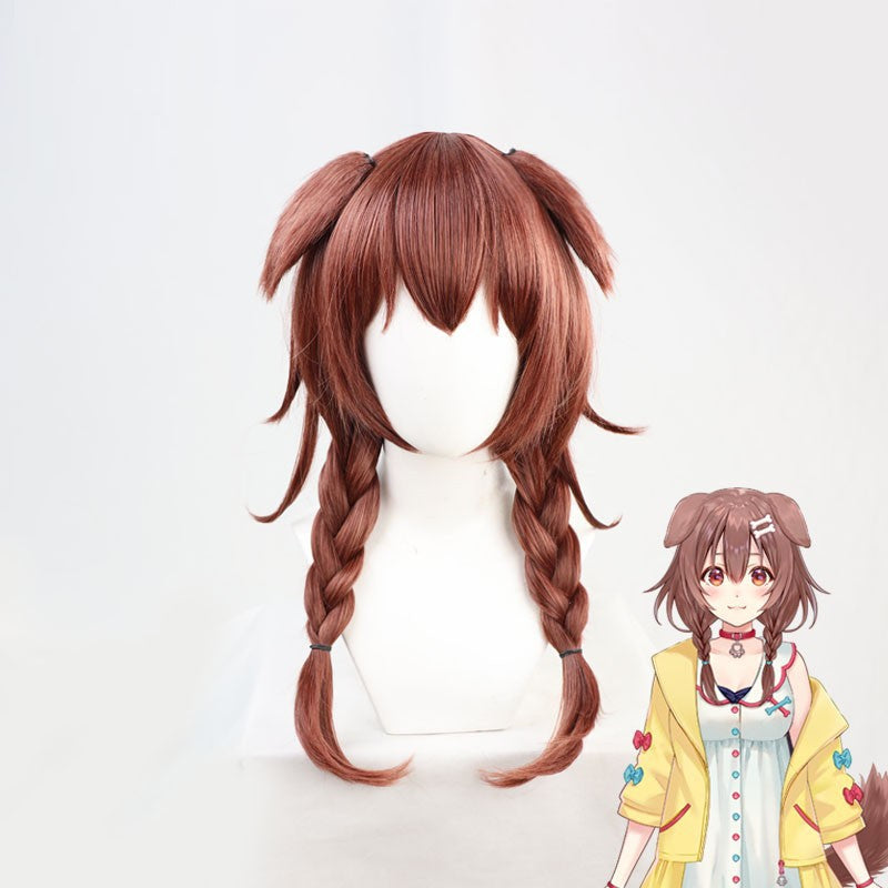 Free Man Virtual Anchor Shen With Ear Cos Wig