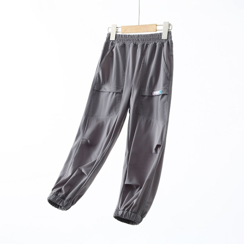 Children's Summer Clothing Casual Middle Big Sports Children's Pants