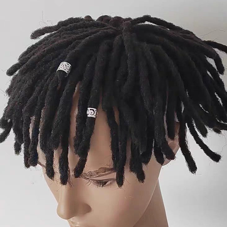 Dreadlocks Set Hip Hop Singer Short Hair Sheath Exaggerated Cos Wig