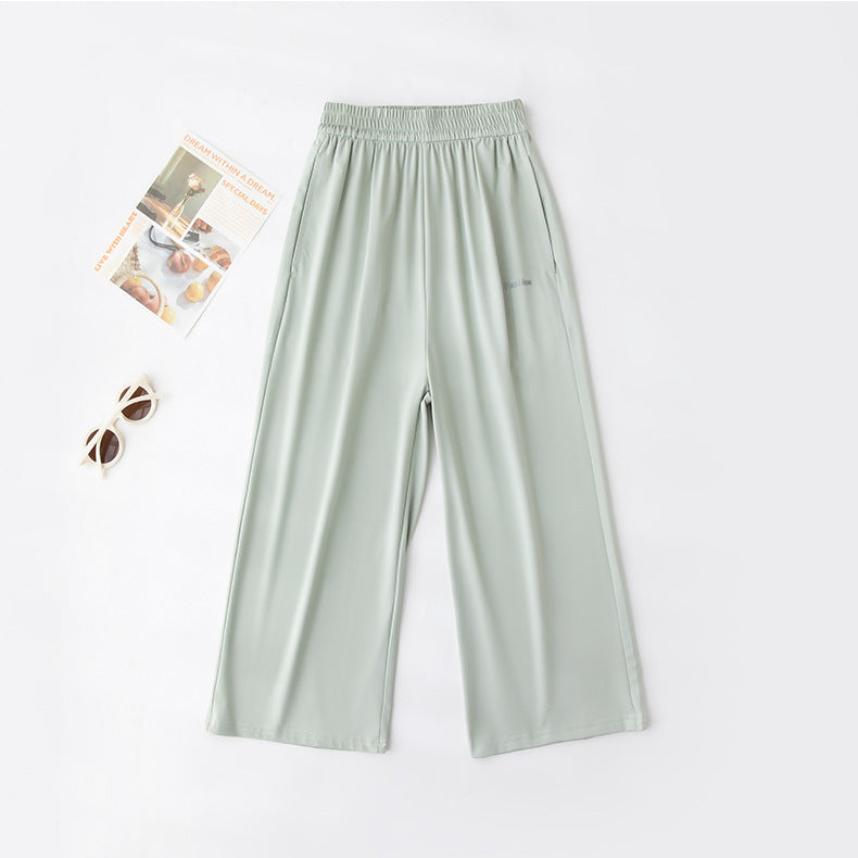 Children's Summer Trousers Korean Style Casual Ice Children's Pants