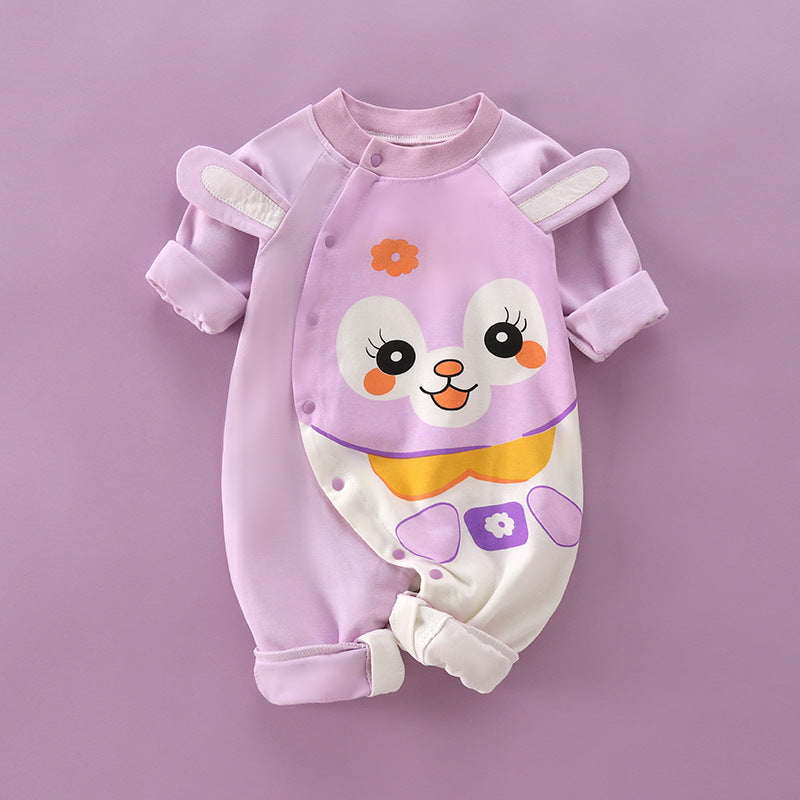 Women's & Men's For Babies Cotton Jumpsuits Born Cute Super Long Sleeve Going Jumpsuit, Climbing Suit