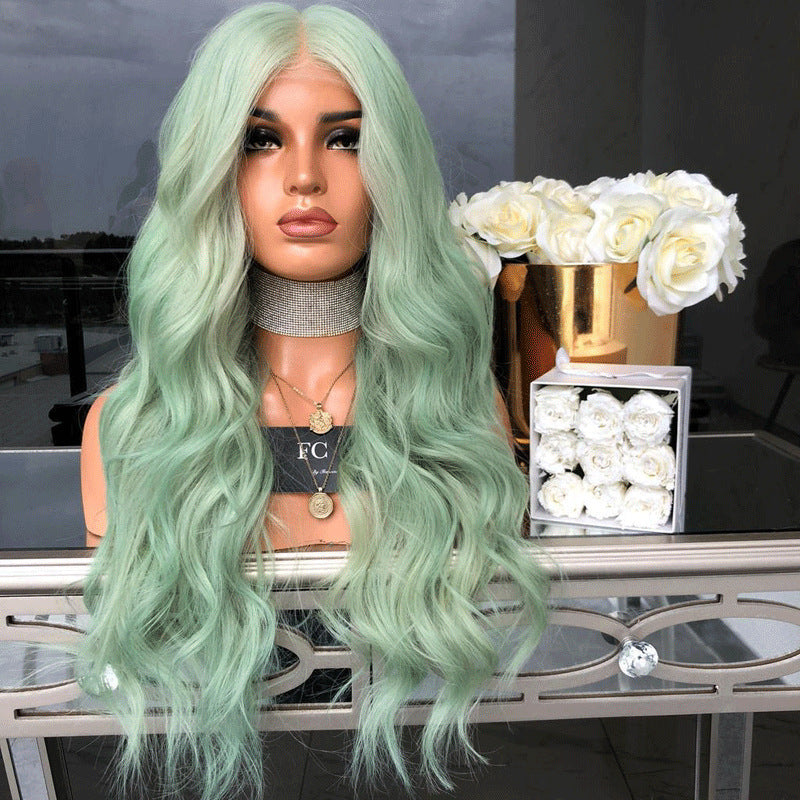 Universal Medium Curly Hair Big Wave Wig Long Curls