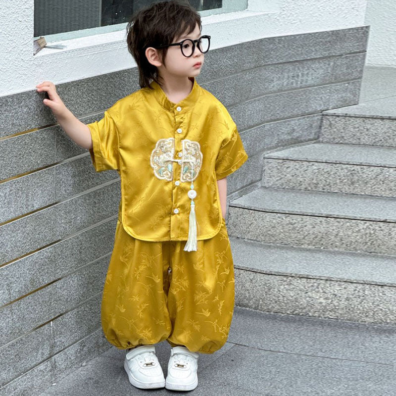 Chinese Style Boys Han Costume Tang Children's Suit
