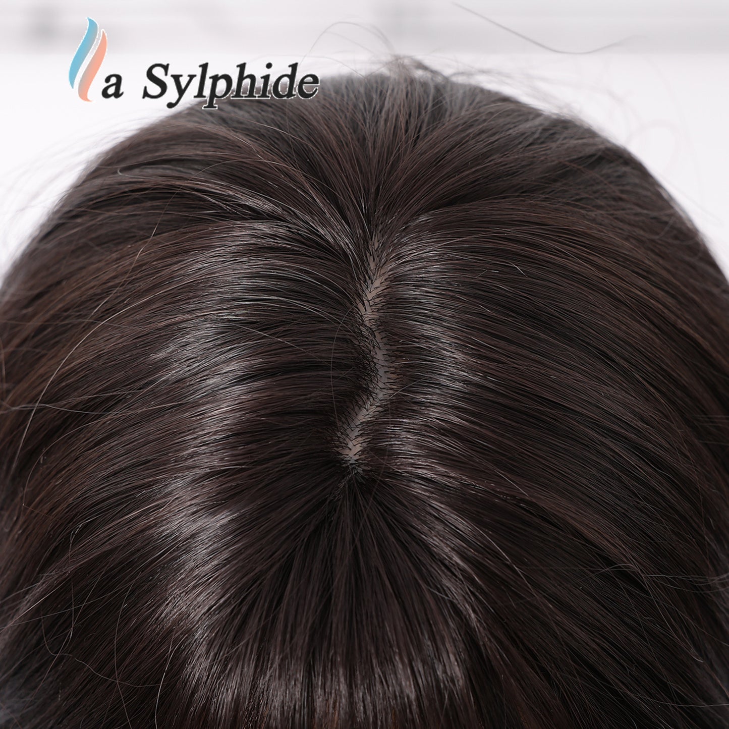 Full Head Cap Imitation Human Natural Top Wig Short Straight Hair