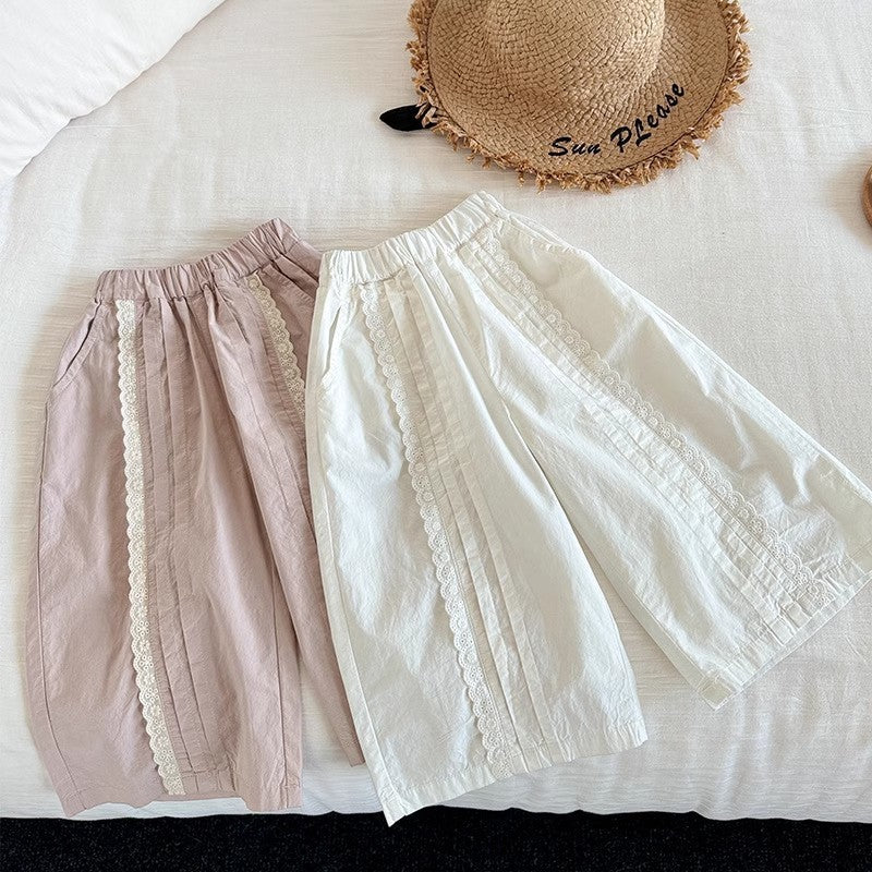 Beautiful Popular Children's Summer Korean Lace Children's Pants