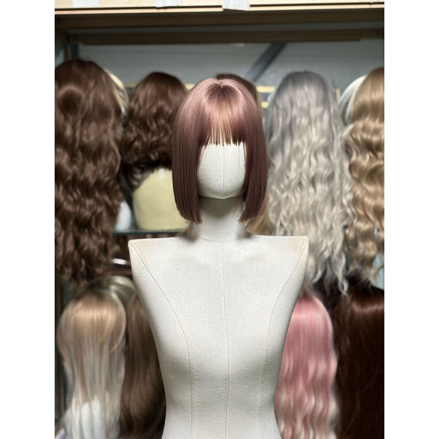 Hair Straight Curly Big Wave Realistic Wig Long Curls