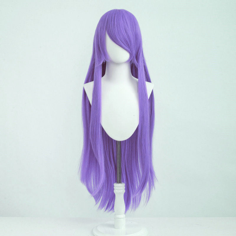 Long Straight Hair Mao Anime Style Optional Bangs Full Cos Wig