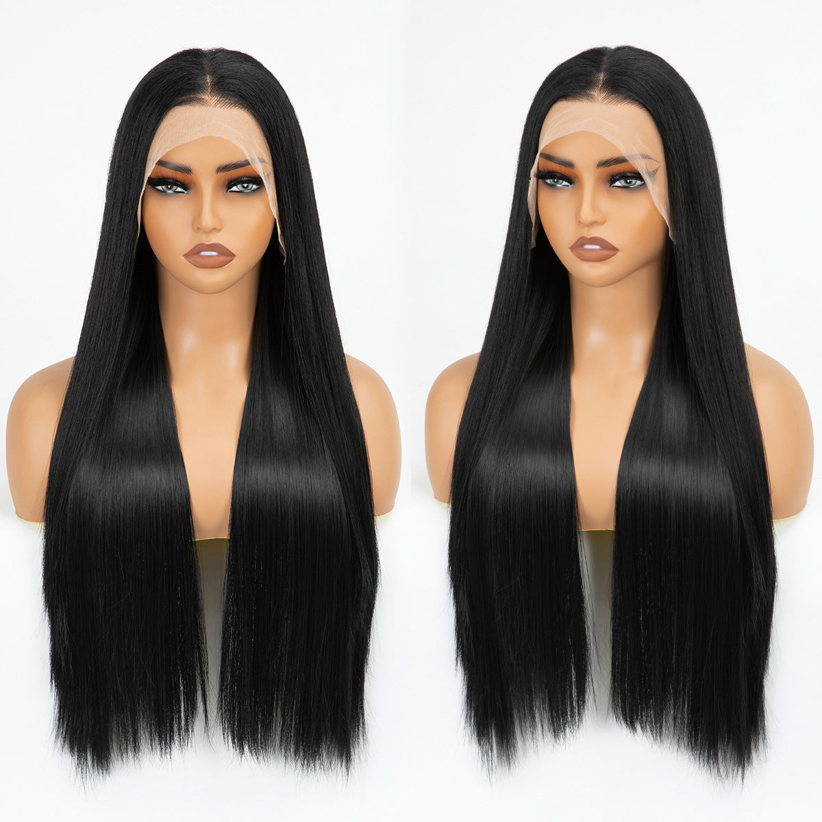 Long Straight Female Artificial Hand Crochet Other Wig