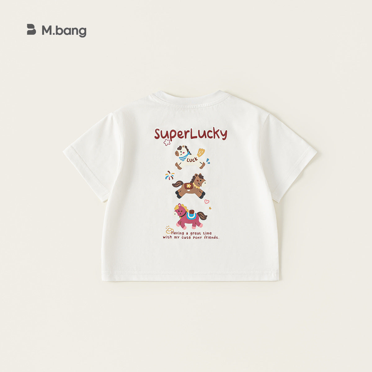 Children's Woven Clothing Short-sleeved Loose Summer Thin Cartoon Children's T-shirt