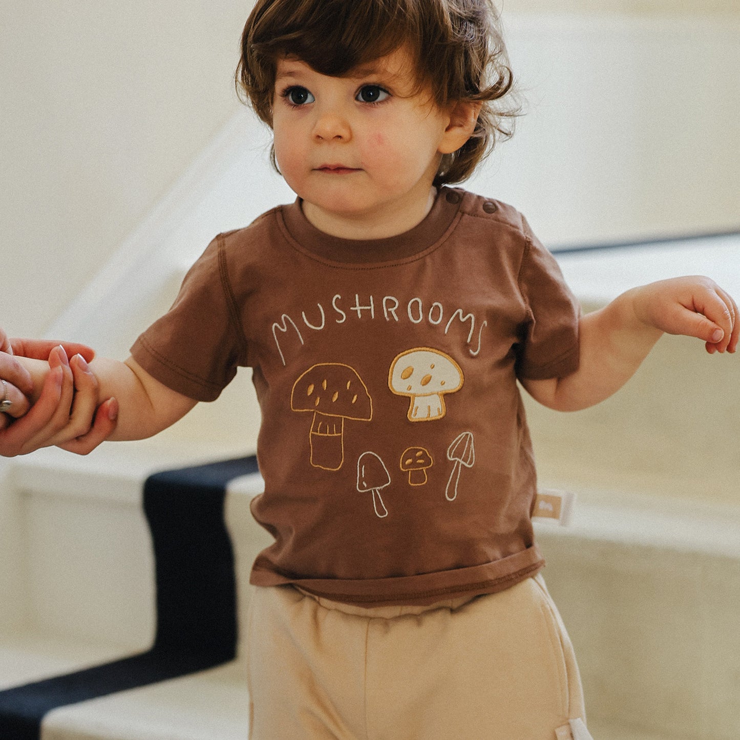 Children's Boy's Short-sleeved Clothing Embroidery Top Summer Dress Half Children's T-shirt