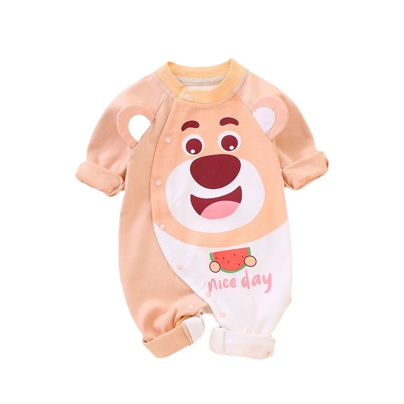 Women's & Men's For Babies Cotton Jumpsuits Born Cute Super Long Sleeve Going Jumpsuit, Climbing Suit