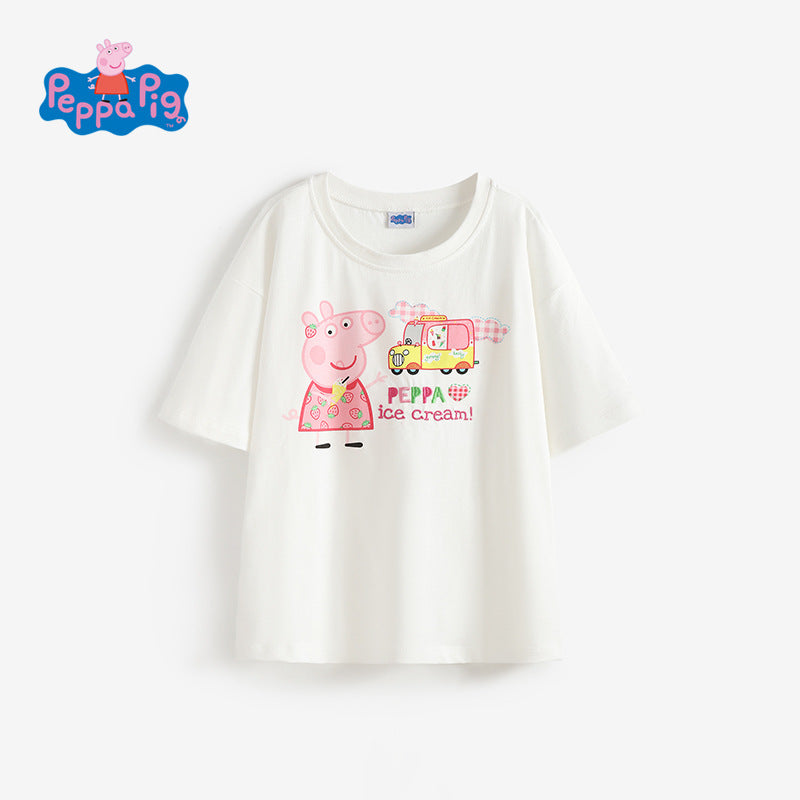 Children's Pure Cotton Summer Dress Cartoon Western Style Boy's Top Price Children's T-shirt