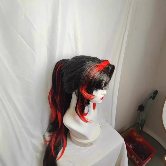 Blade Long Hair Jaws Clamp High Ponytail Cos Wig