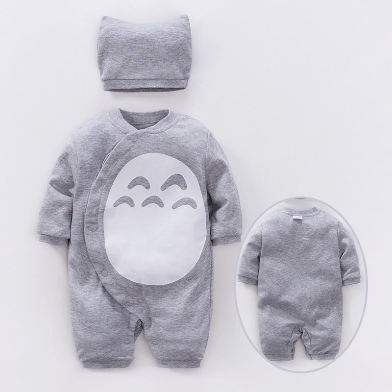 Long Sleeve Cartoon Class Born Rompers Autumn Jumpsuit, Climbing Suit