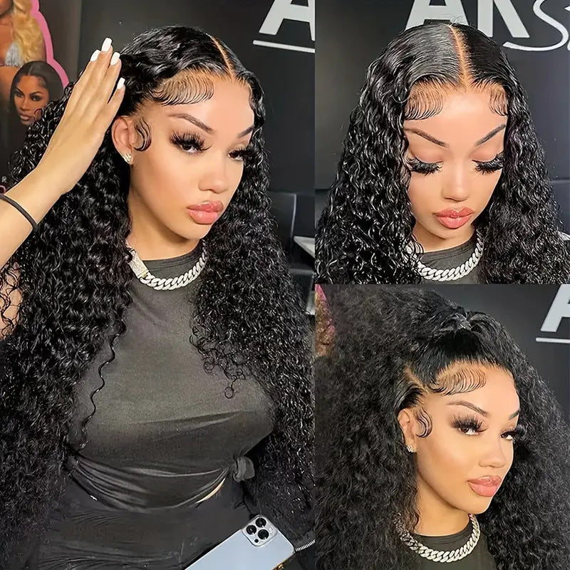 Classy Front Lace Best Selling Natural Wig Long Curls