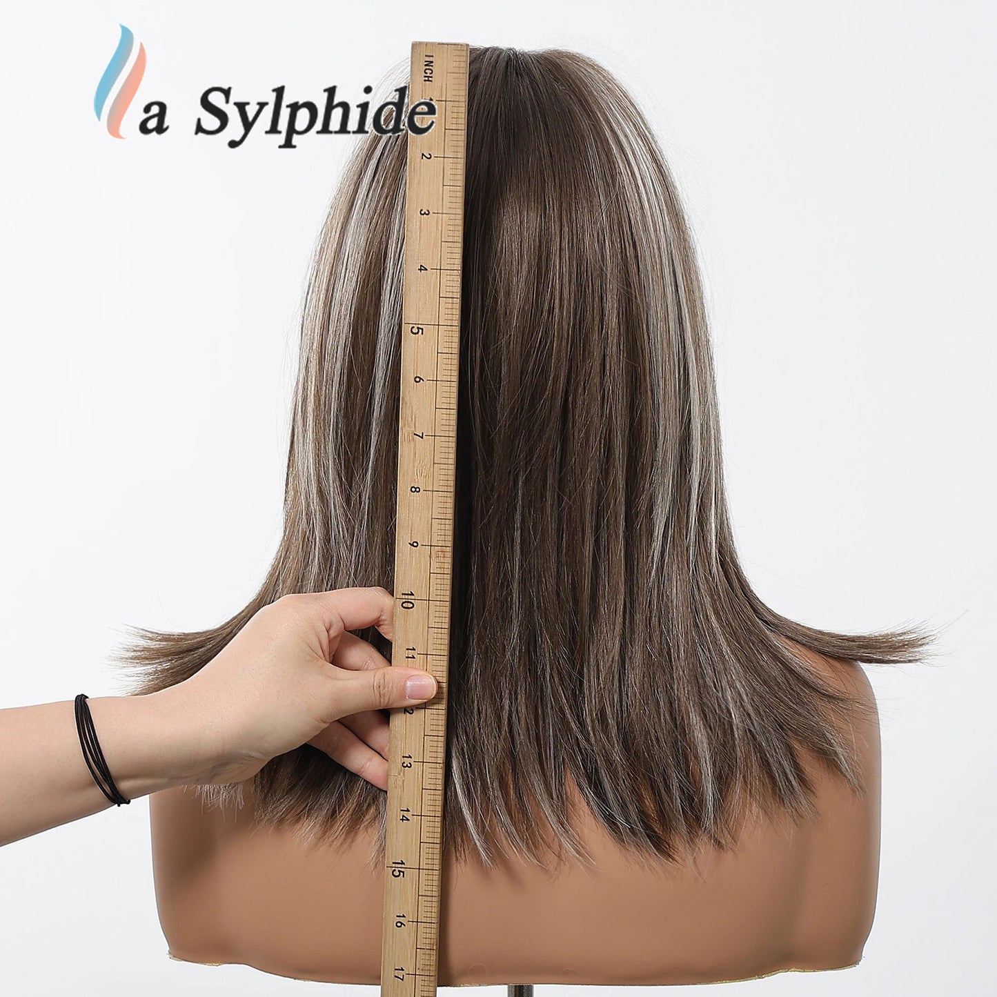 Women's High-level Collarbone Length Haircut Simulation Repairing Wig Short Straight Hair