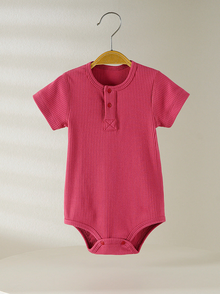 Rompers Short Sleeve Summer Born Clothes Triangle Jumpsuit, Climbing Suit