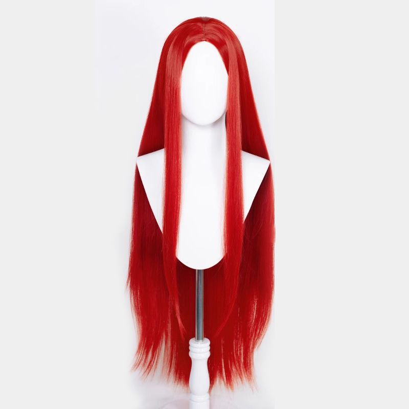 Women's & Men's Long Straight Hair Universal Medium Color Headgear Other Wig