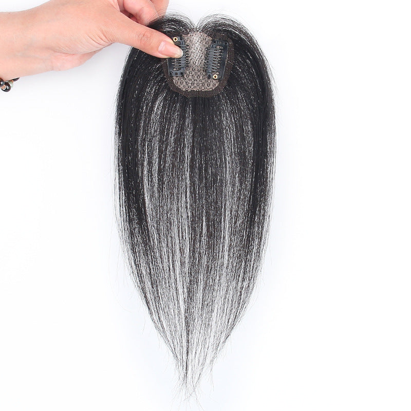 Women's Head Bangs Hairpiece Repair Cover Hairline Wig