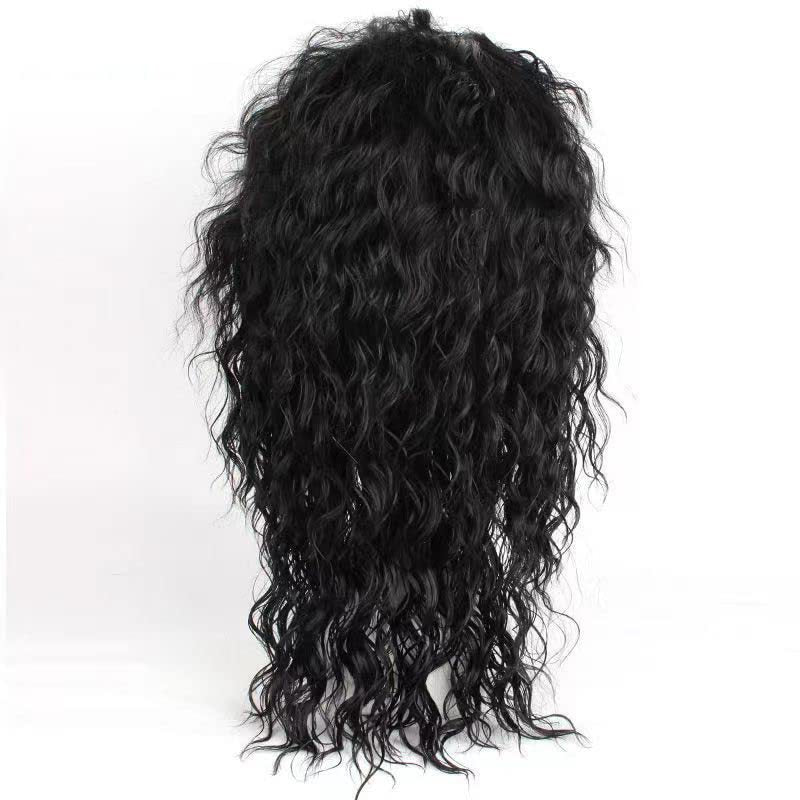 Play Imitation Show Sketch Performance Black Cos Wig