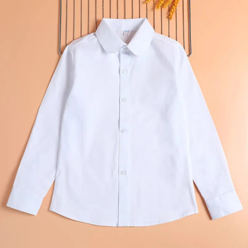 Children's Plus Size Clothing Middle Big School Uniform Children's Shirt