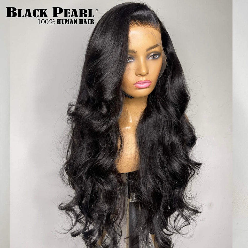 Wave Female Mid-length Curly Hair Chemical Wig Long Curls