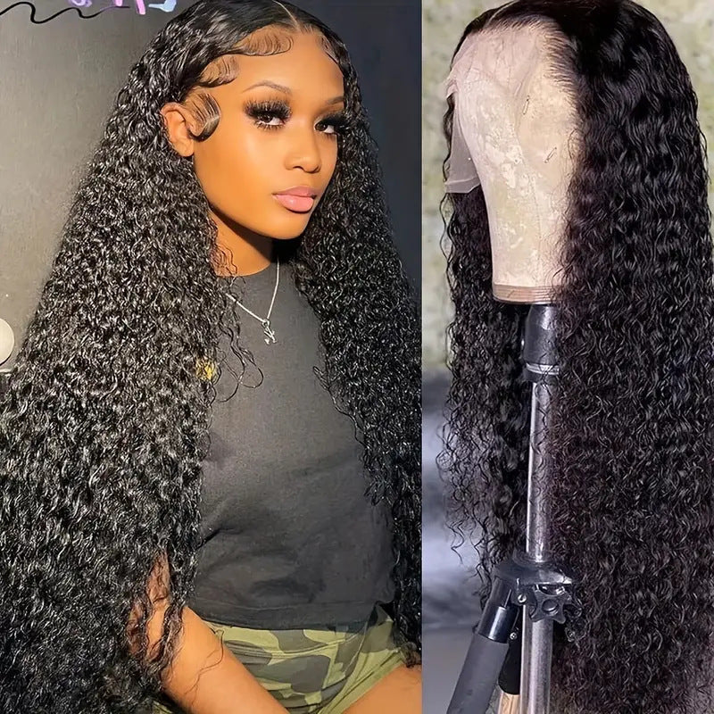 Classy Front Lace Best Selling Natural Wig Long Curls