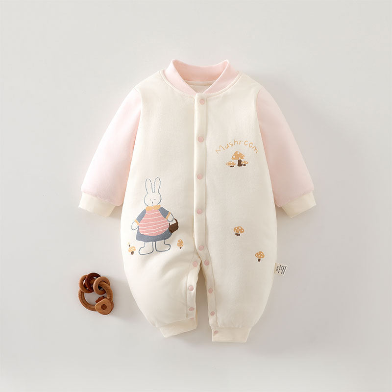 Thickened Winter Cotton Jumpsuit Thermal Quilted Jumpsuit, Climbing Suit
