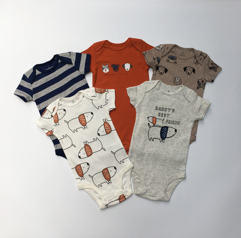 Jumpsuit Unisex Short Sleeve Born Rompers Thin Jumpsuit, Climbing Suit