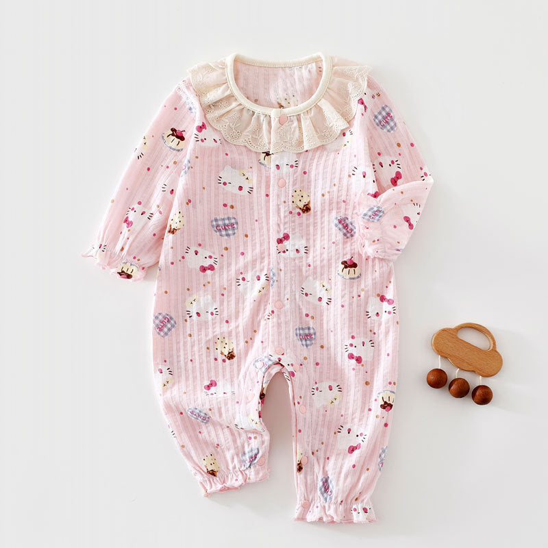 Women's & Men's Clothing Pure Cotton Yarn Born Rompers Romper Cute Jumpsuits Jumpsuit, Climbing Suit