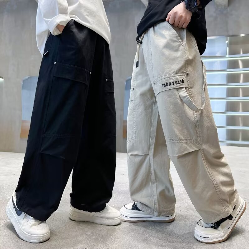 Children's Boys Fashion Straight Summer Thin Mosquito Children's Pants