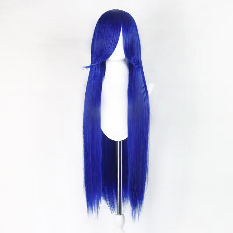 Straight Hair Rose Internal Net Simulation Scalp Secondary Element Cos Wig